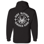 One Nation Under God Unisex Pullover Hooded Sweatshirt