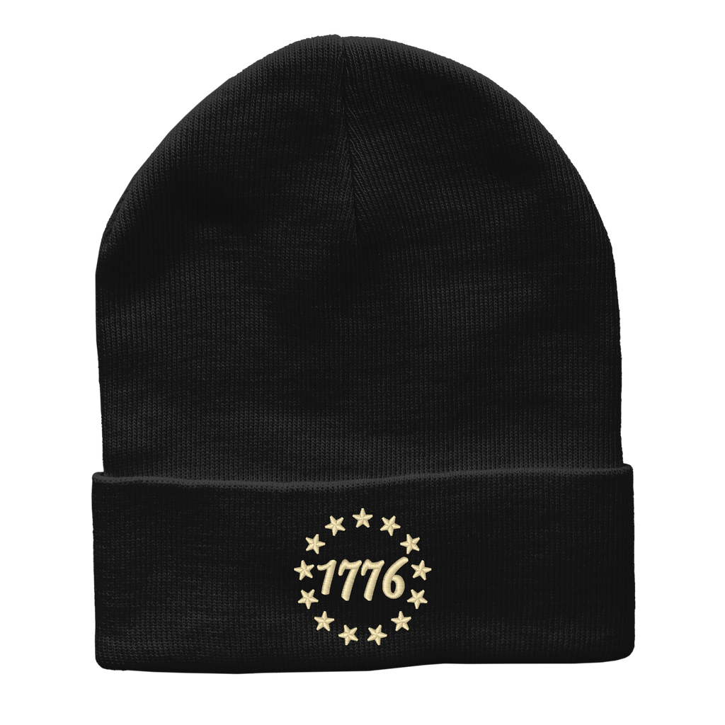 1776 & 13 Stars Cuffed Beanie