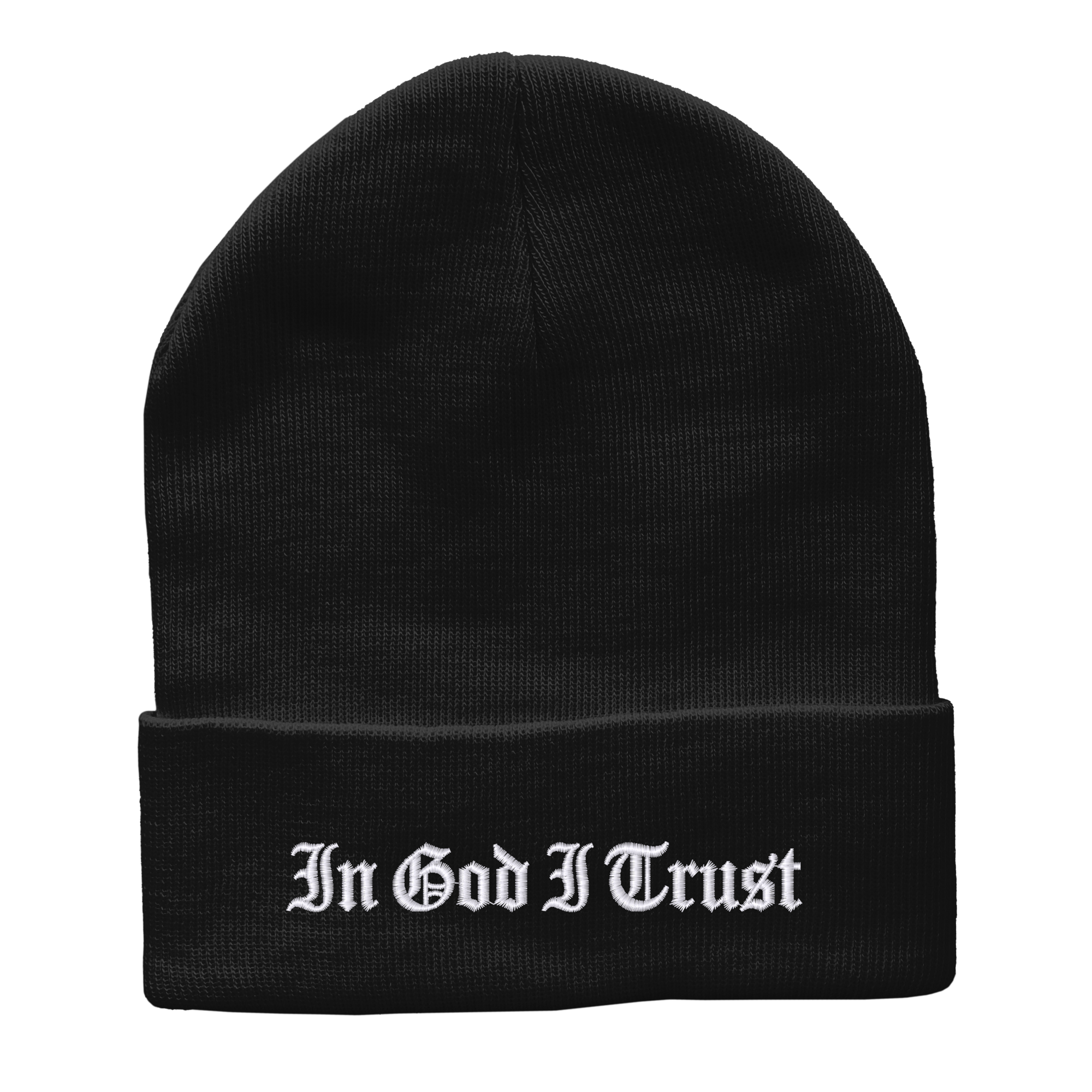 In God I Trust Cuffed Beanie