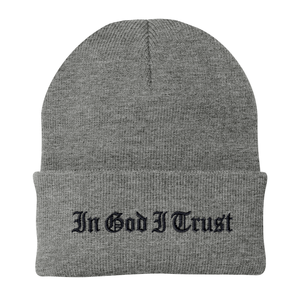 In God I Trust Cuffed Beanie