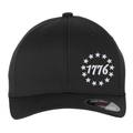 1776 & 13 Stars 3D Puff Embroidered Flexfit Hat