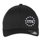 1776 & 13 Stars 3D Puff Embroidered Flexfit Hat