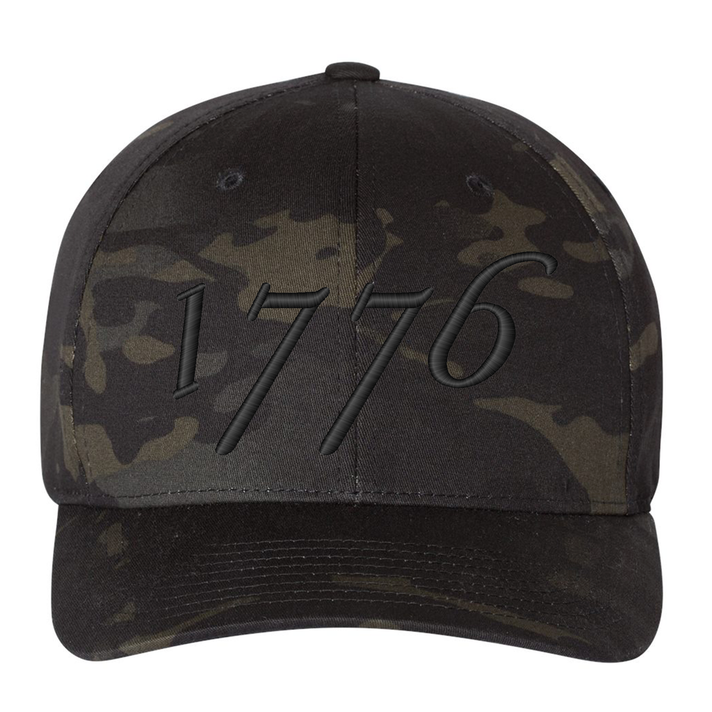 1776 3D Puff Embroidered Flexfit Hat