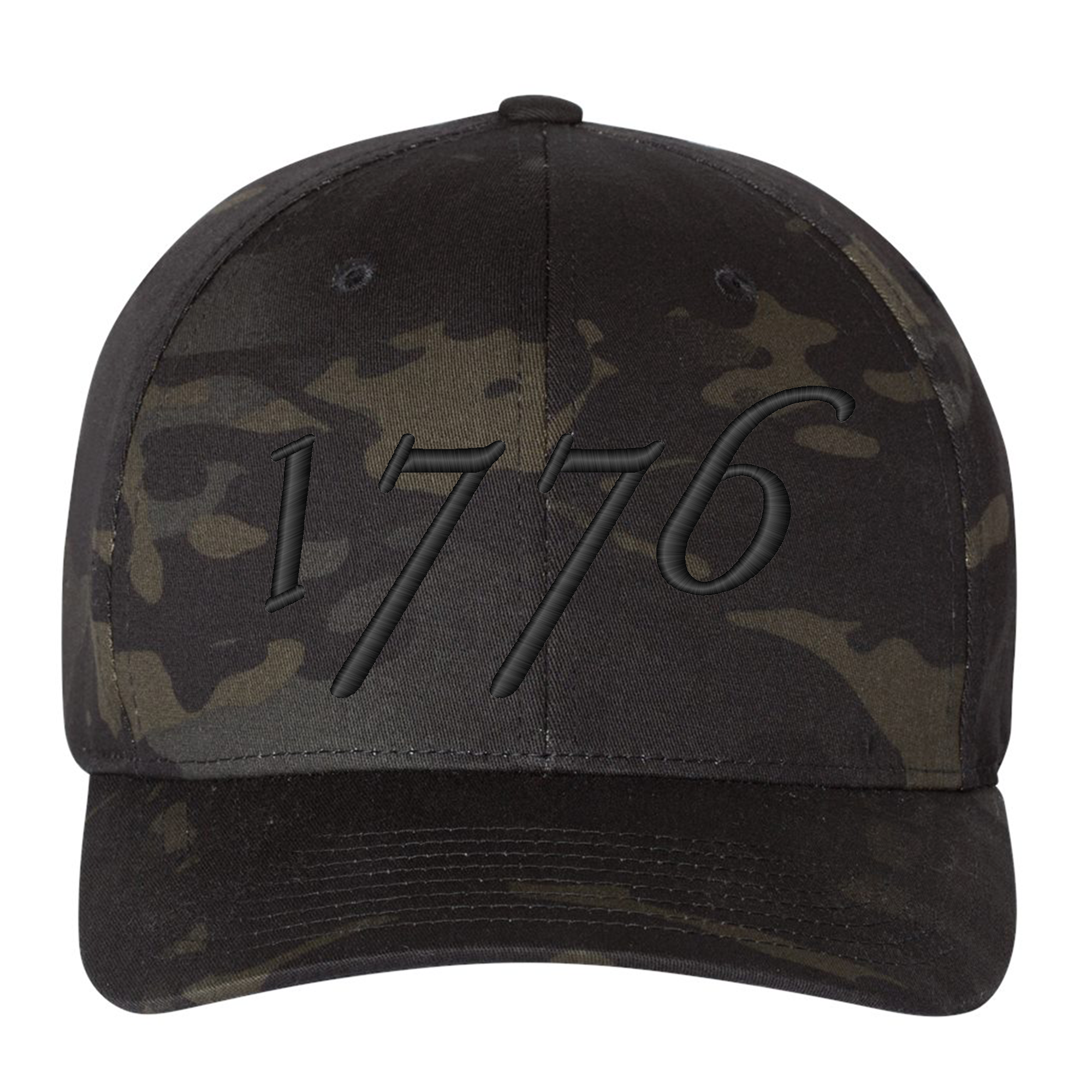 1776 3D Puff Embroidered Flexfit Hat