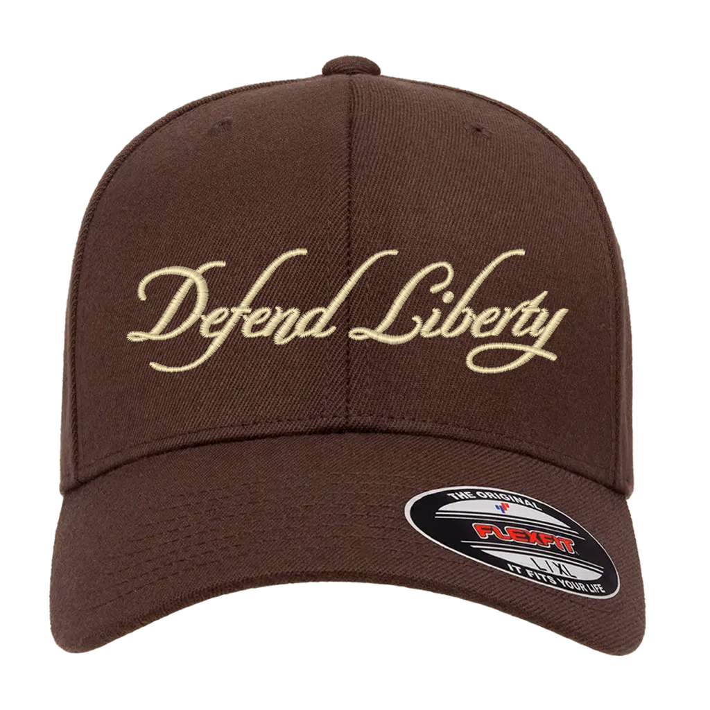 Defend Liberty Embroidered Flexfit Hat