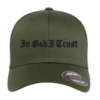 In God I Trust Embroidered Flexfit Hat