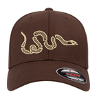 Join, or Die Snake Embroidered Flexfit Hat