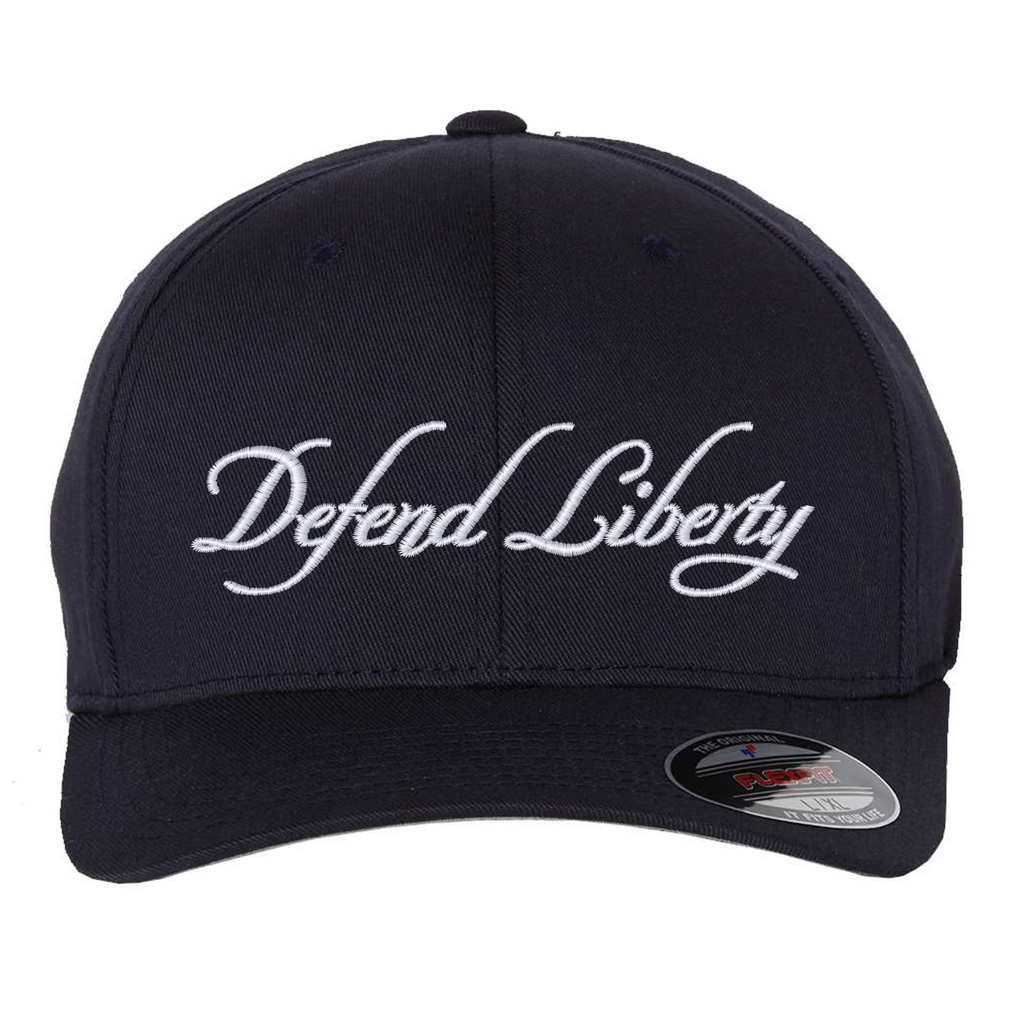 Defend Liberty Embroidered Flexfit Hat