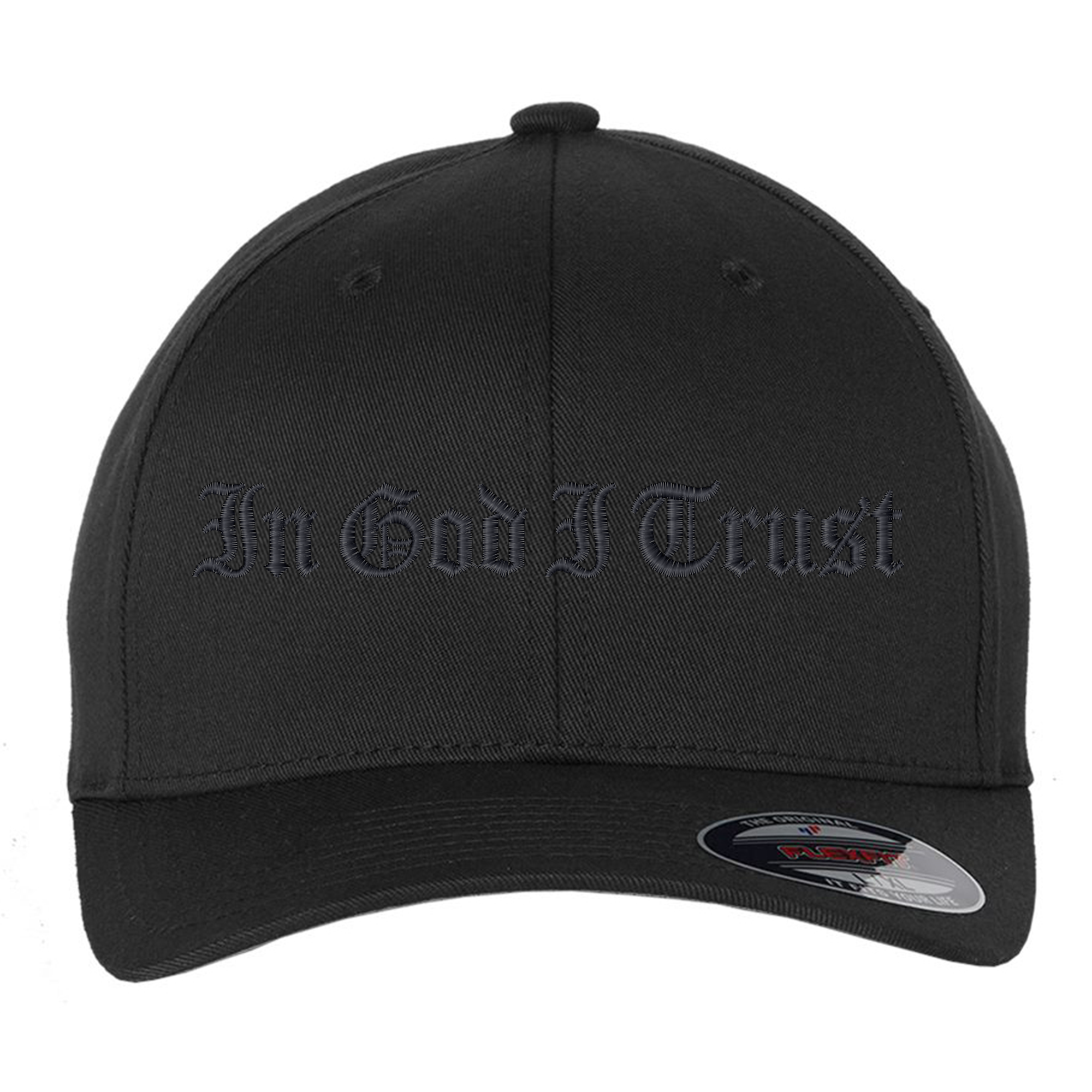 In God I Trust Embroidered Flexfit Hat
