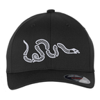 Join, or Die Snake Embroidered Flexfit Hat