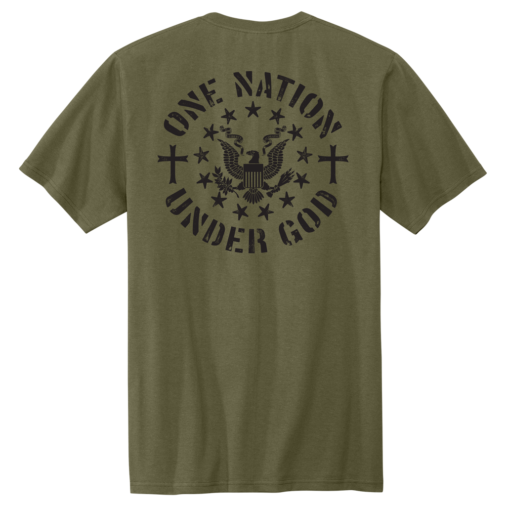 One Nation Under God Unisex Short Sleeve Shirt