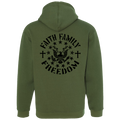 Faith Family Freedom Unisex Pullover Hooded Sweatshirt