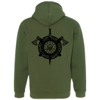 Viking Shield Unisex Pullover Hooded Sweatshirt