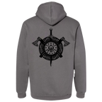 Viking Shield Unisex Pullover Hooded Sweatshirt
