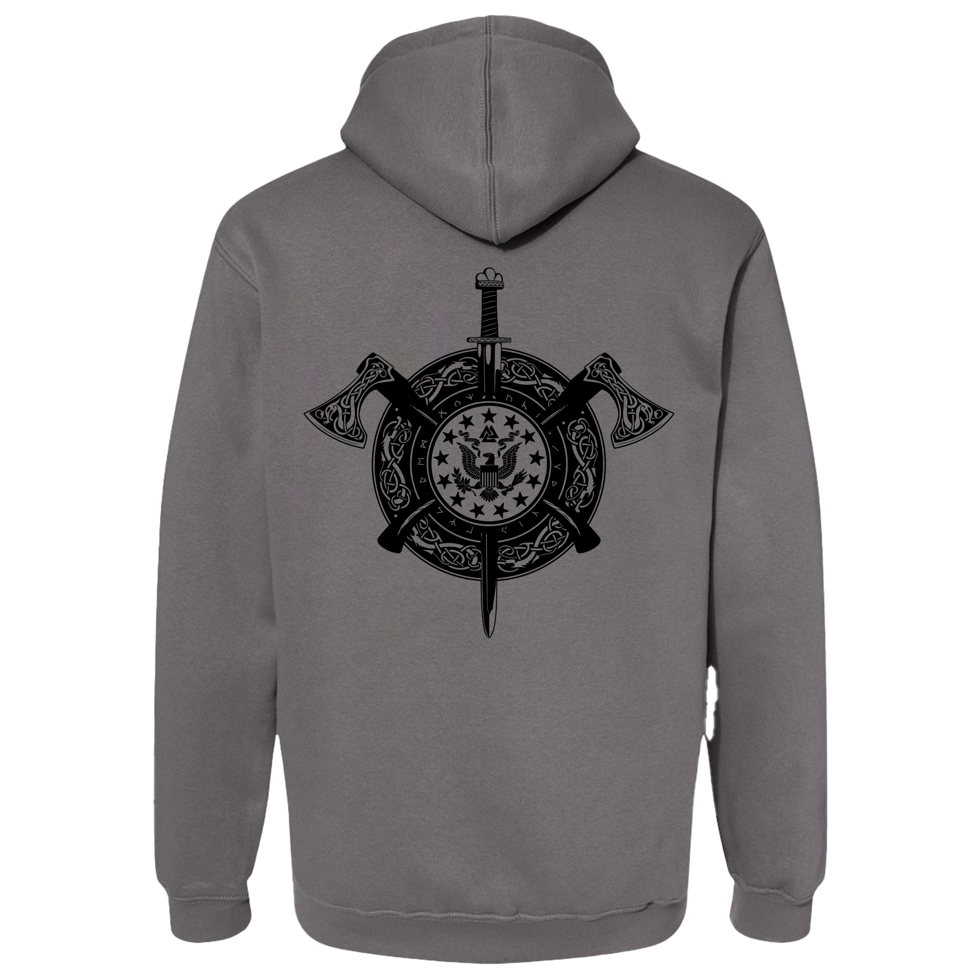 Viking Shield Unisex Pullover Hooded Sweatshirt
