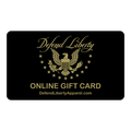 Defend Liberty Apparel Gift Card
