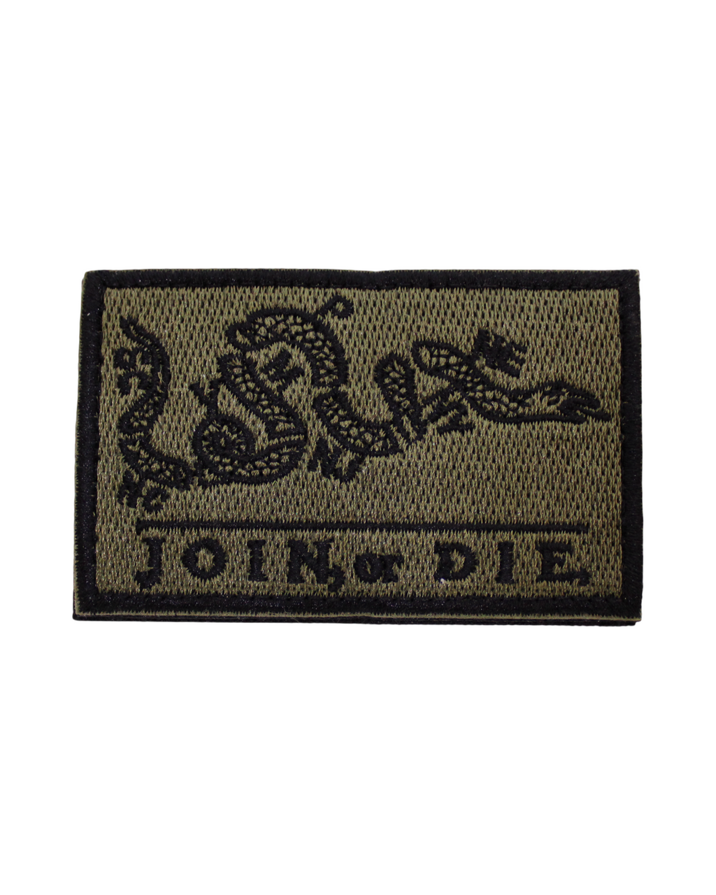 Join or Die Velcro Patch