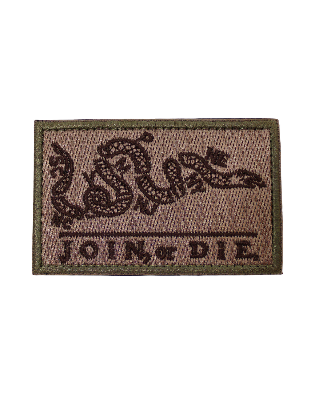 Join or Die Velcro Patch