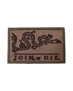 Join or Die Velcro Patch