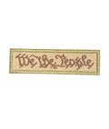 We The People Velcro Patch