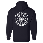 Faith Family Freedom Unisex Pullover Hooded Sweatshirt