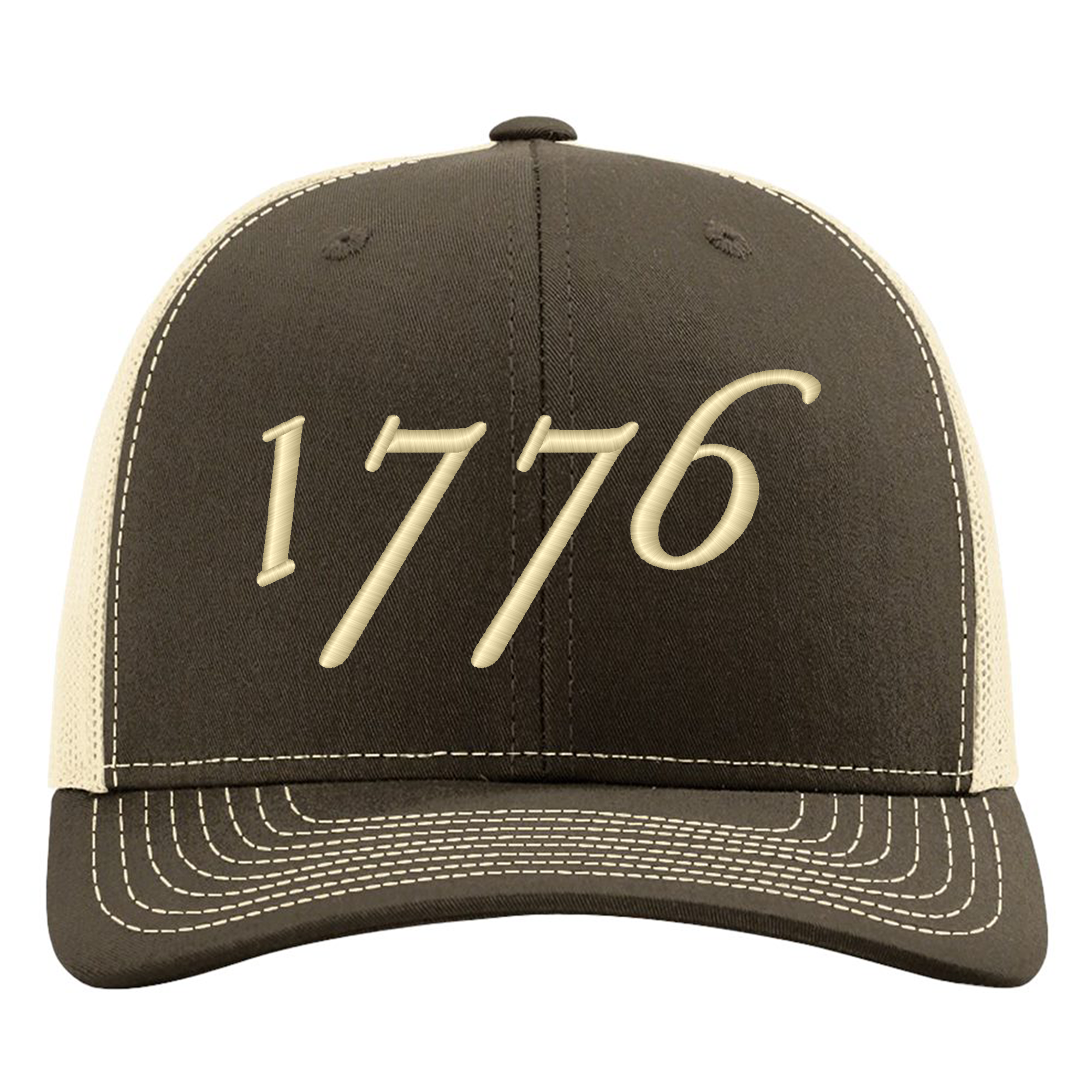 1776 3D Puff Embroidered Snapback Hat