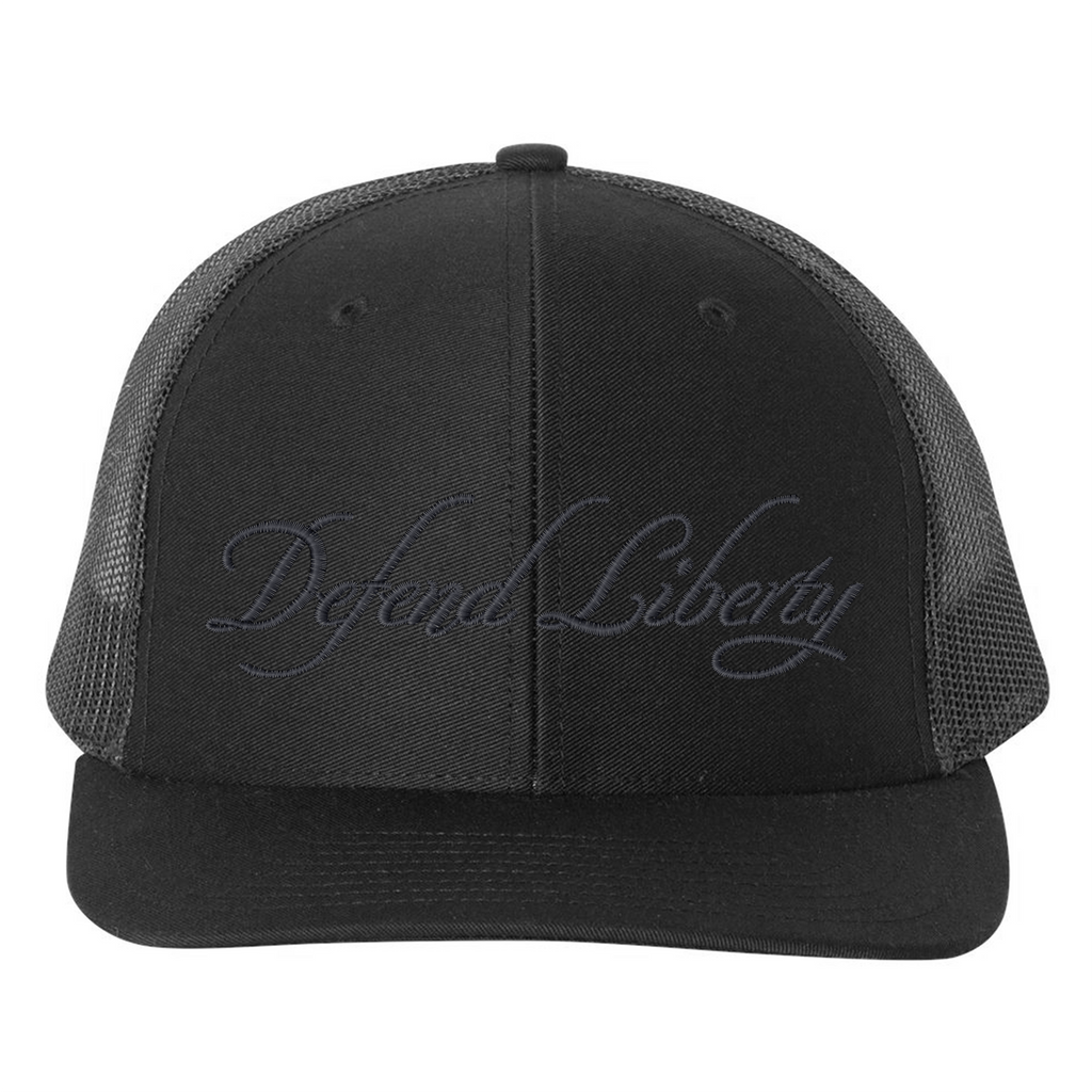 Defend Liberty Embroidered Snapback Hat