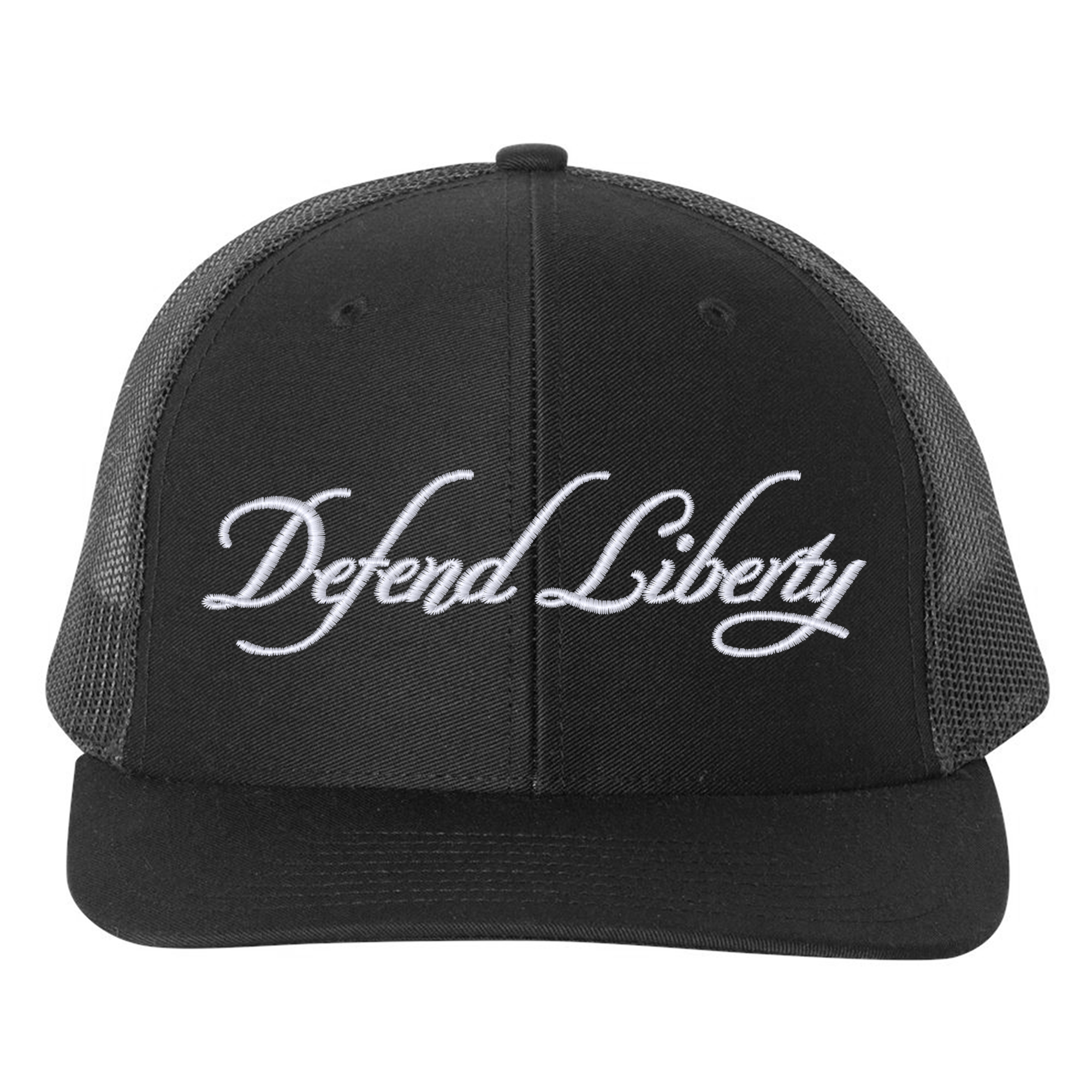 Defend Liberty Embroidered Snapback Hat