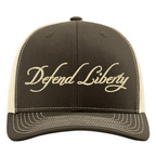 Defend Liberty Embroidered Snapback Hat