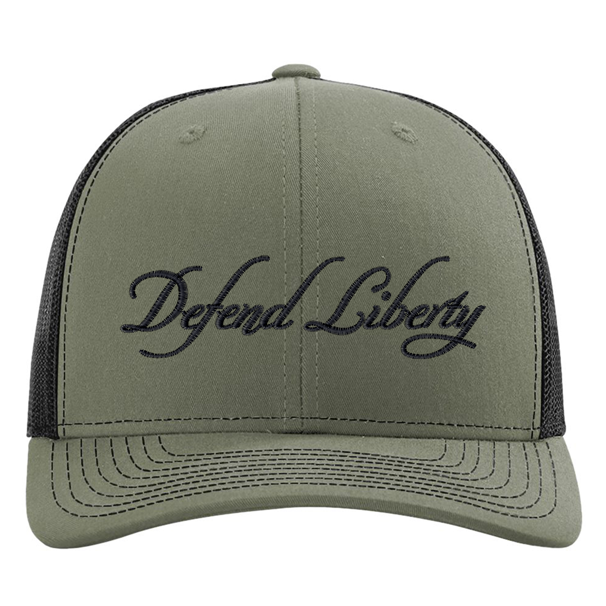 Defend Liberty Embroidered Snapback Hat