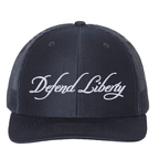 Defend Liberty Embroidered Snapback Hat
