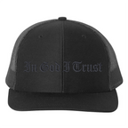In God I Trust Embroidered Snapback Hat