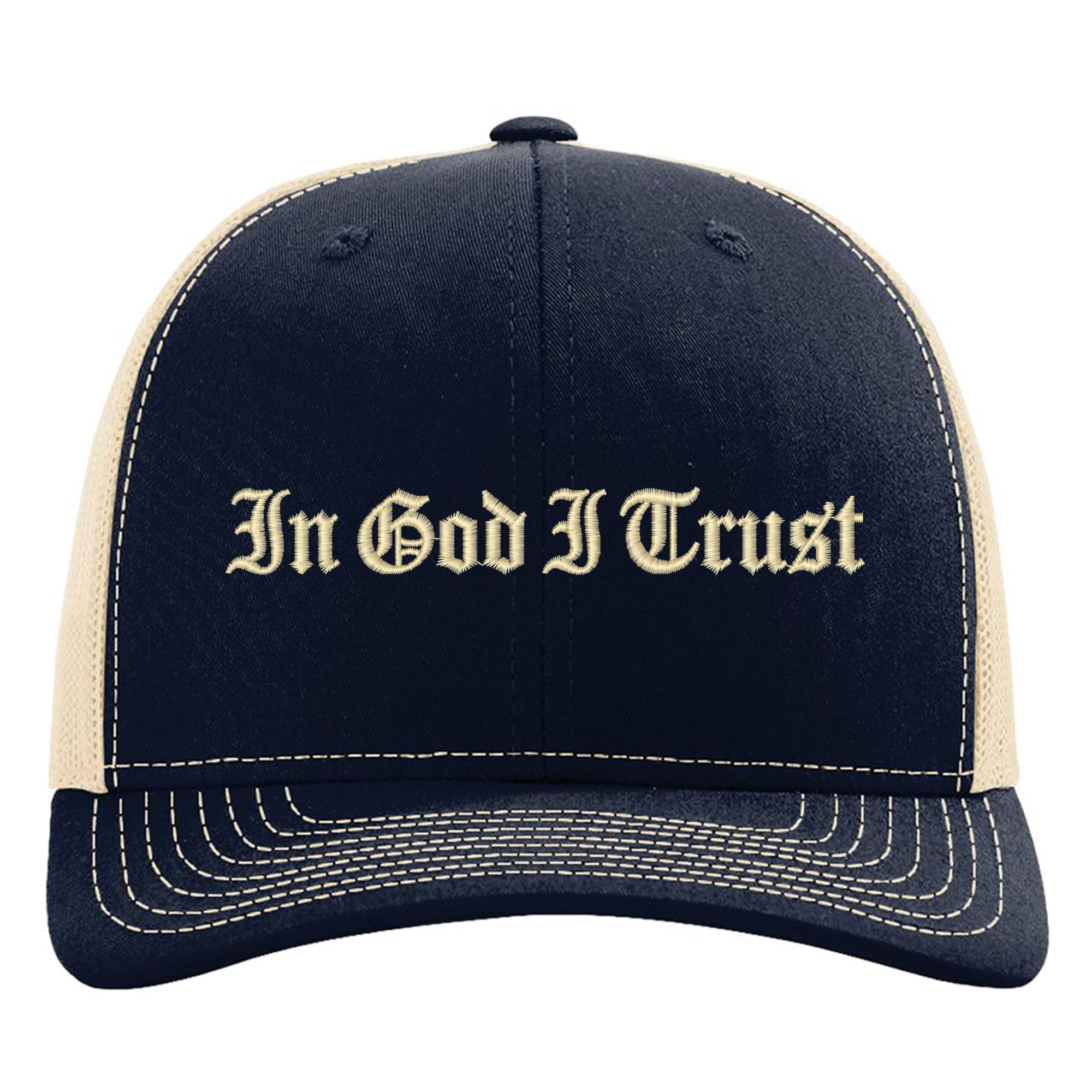 In God I Trust Embroidered Snapback Hat