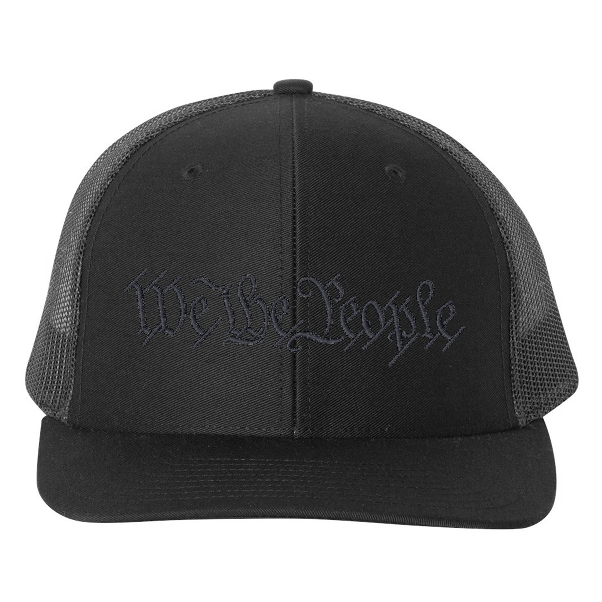 We The People Embroidered Snapback Hat