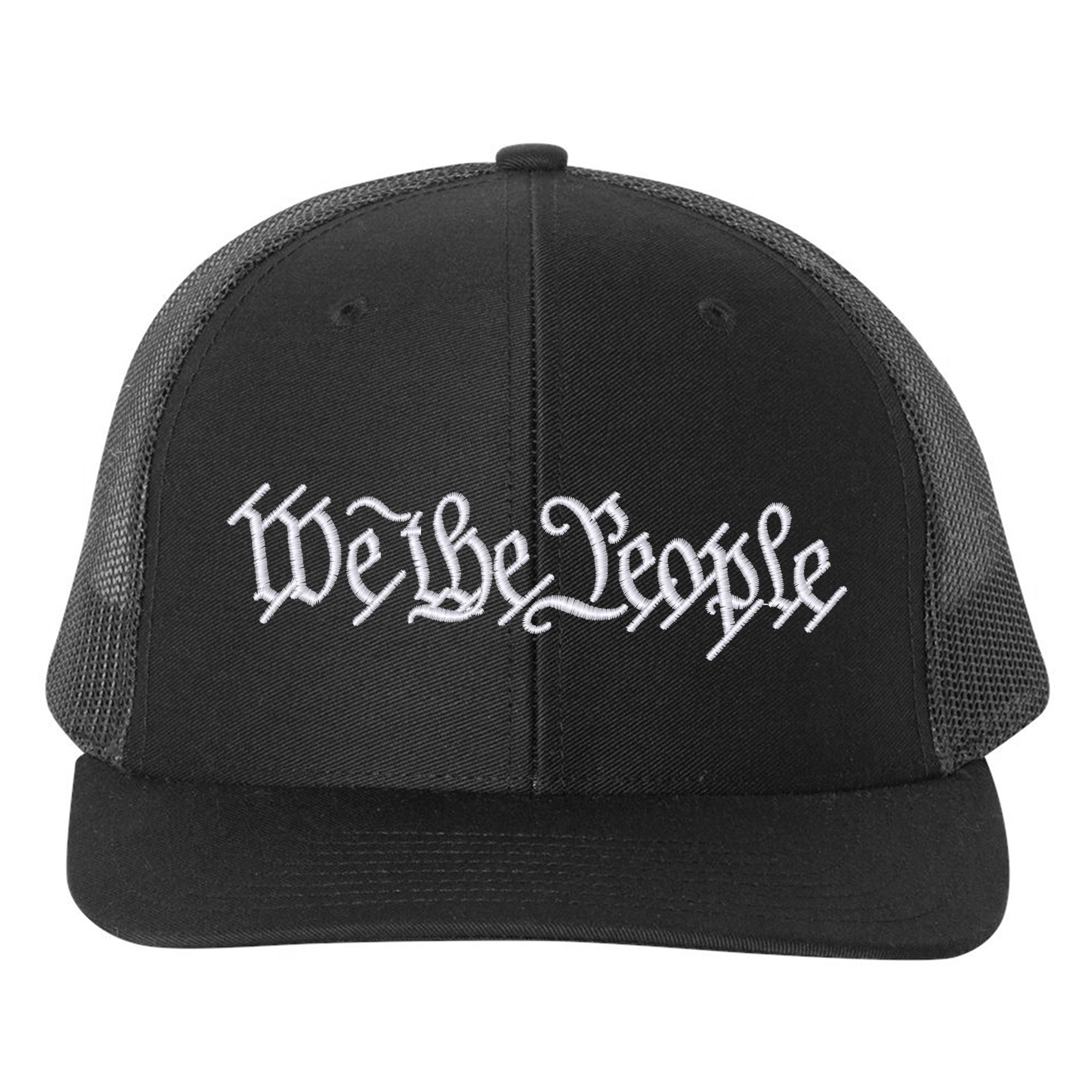 We The People Embroidered Snapback Hat