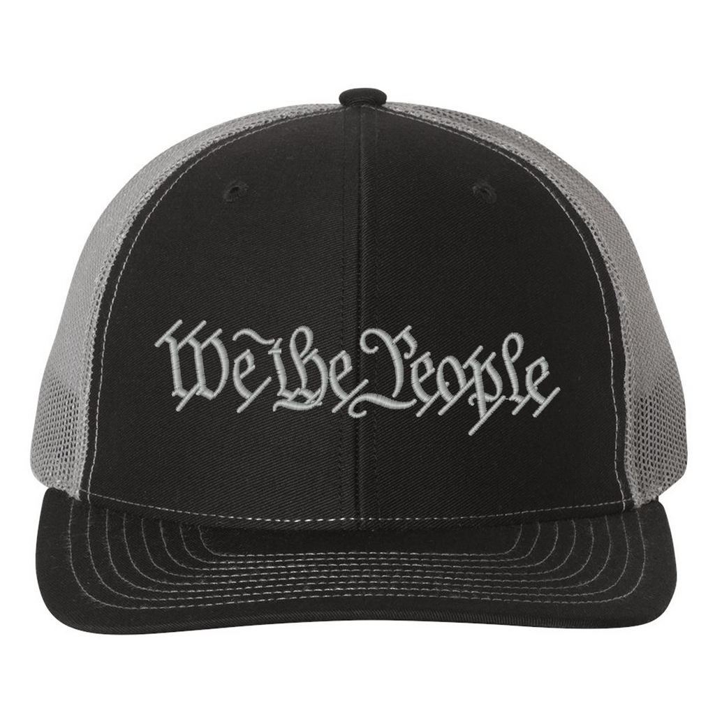 We The People Embroidered Snapback Hat