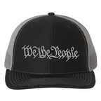 We The People Embroidered Snapback Hat