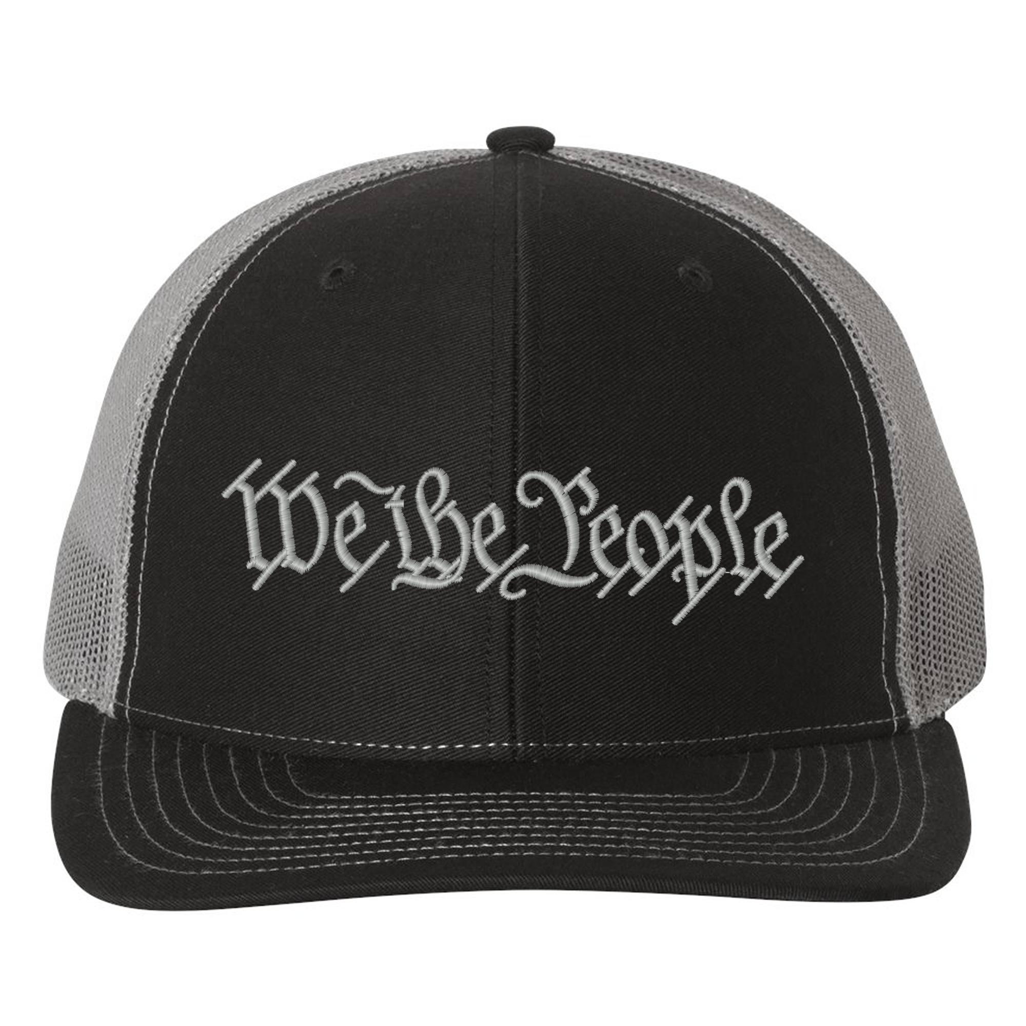 We The People Embroidered Snapback Hat