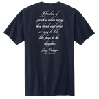 George Washington Newburgh Address Quote Unisex Short Sleeve Shirt