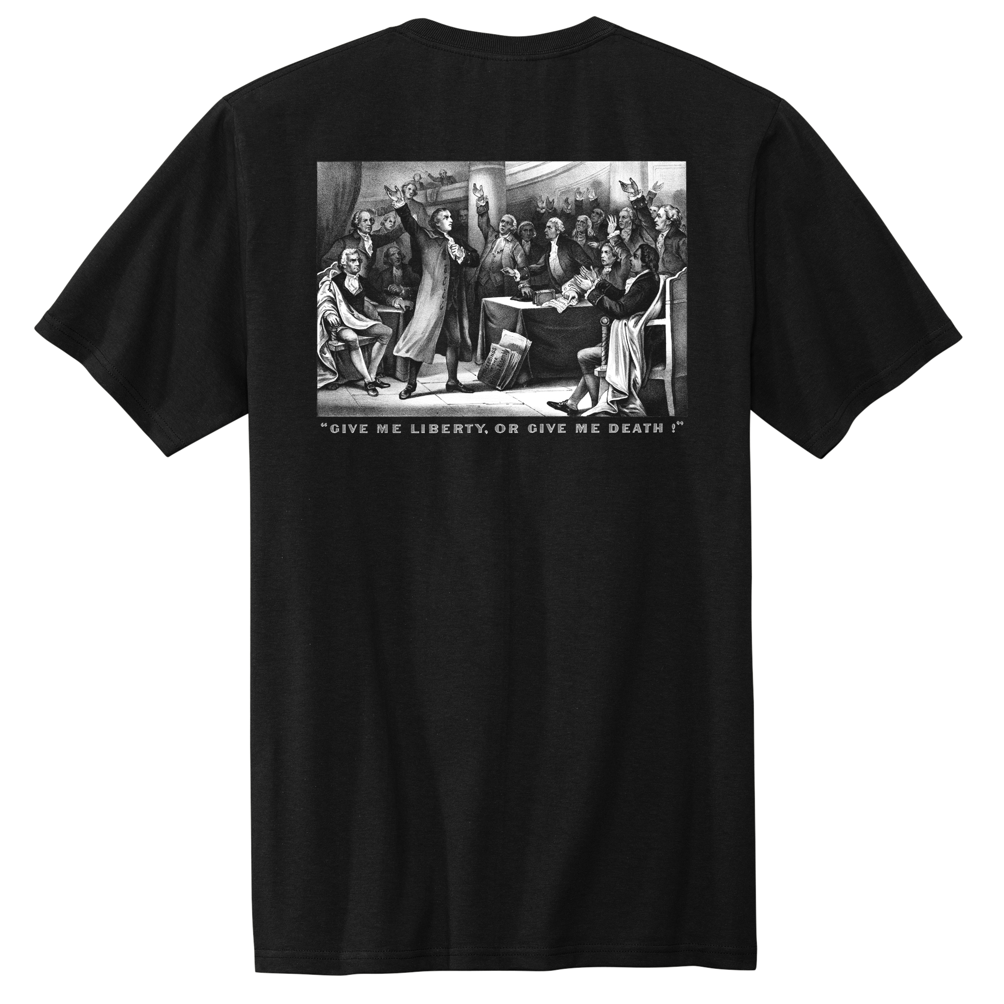 Patrick Henry Unisex Short Sleeve Shirt