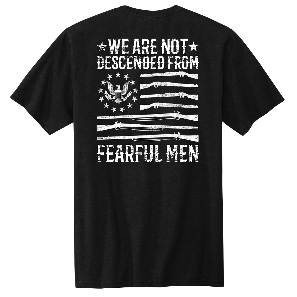 We Are Not Descended Unisex Short Sleeve Shirt