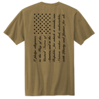 Pledge Allegiance Flag Unisex Short Sleeve Shirt