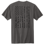 Pledge Allegiance Flag Unisex Short Sleeve Shirt