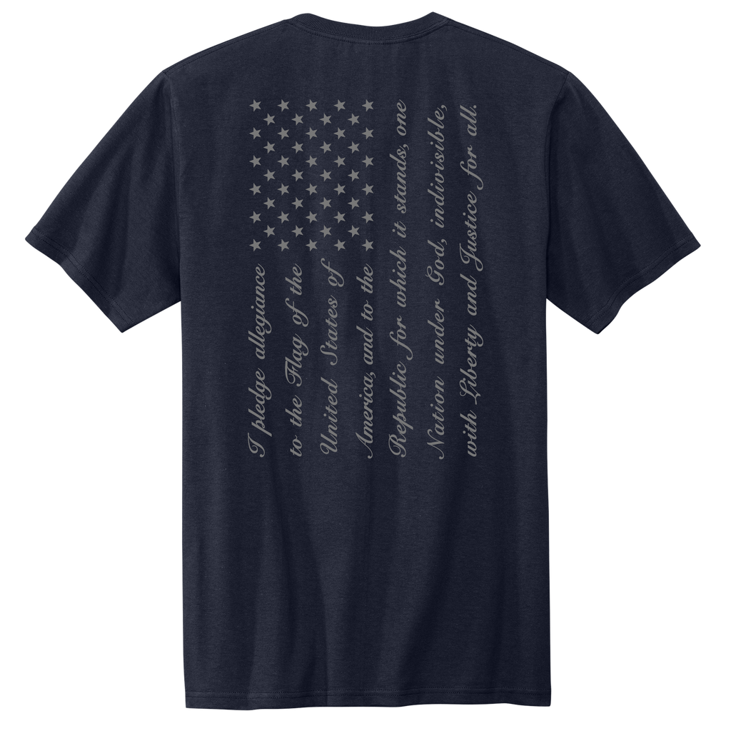 Pledge Allegiance Flag Unisex Short Sleeve Shirt