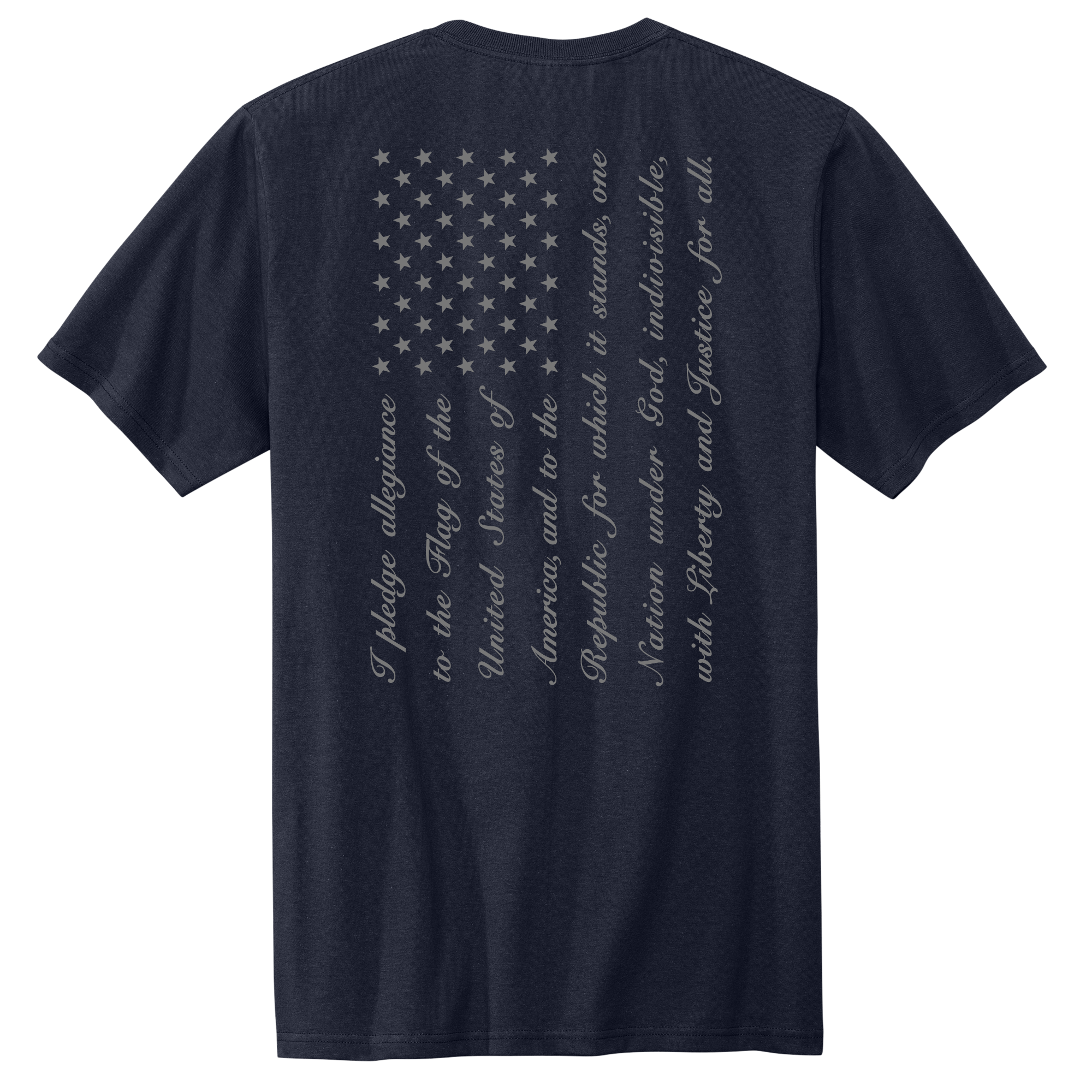 Pledge Allegiance Flag Unisex Short Sleeve Shirt