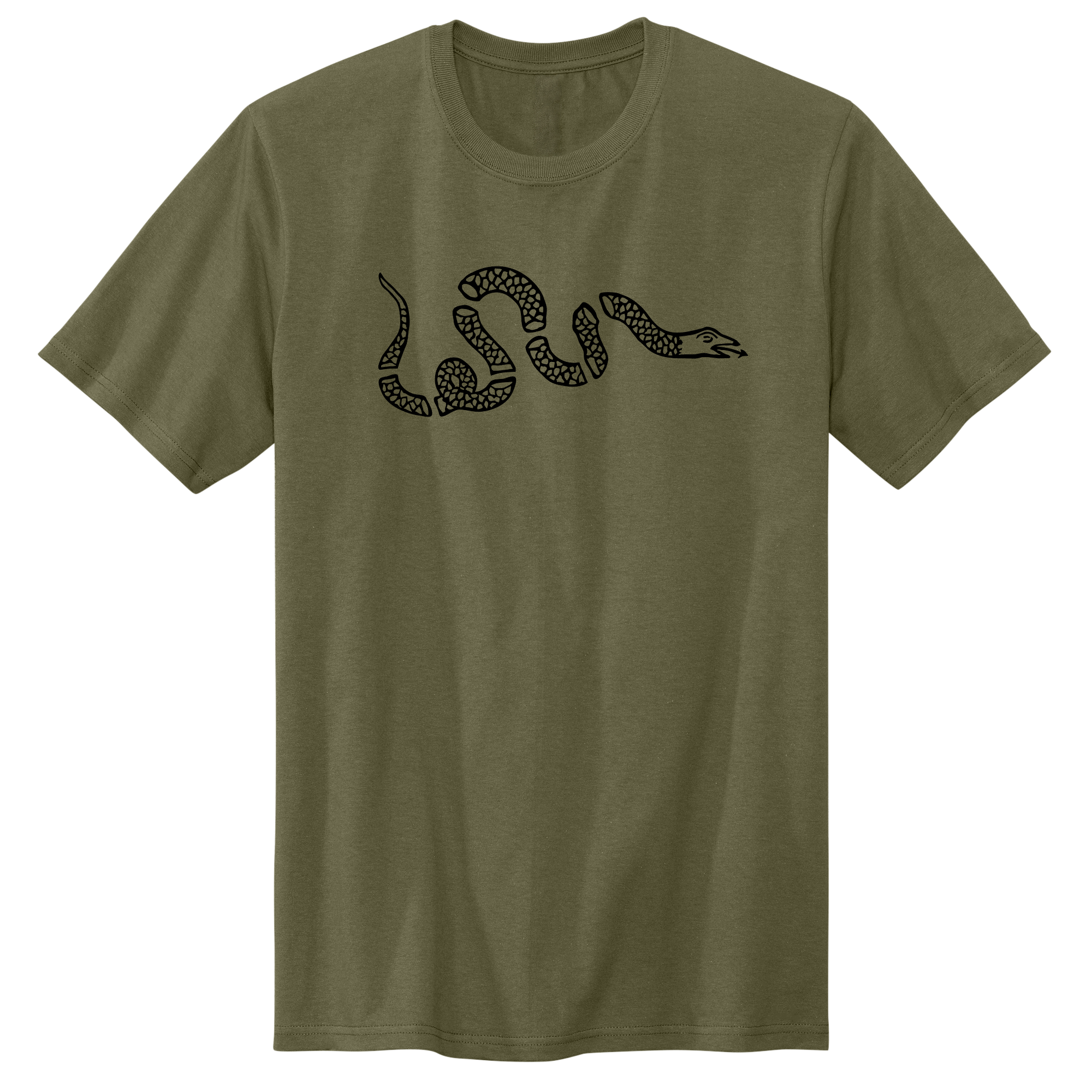 Join or Die Snake Unisex Short Sleeve Shirt