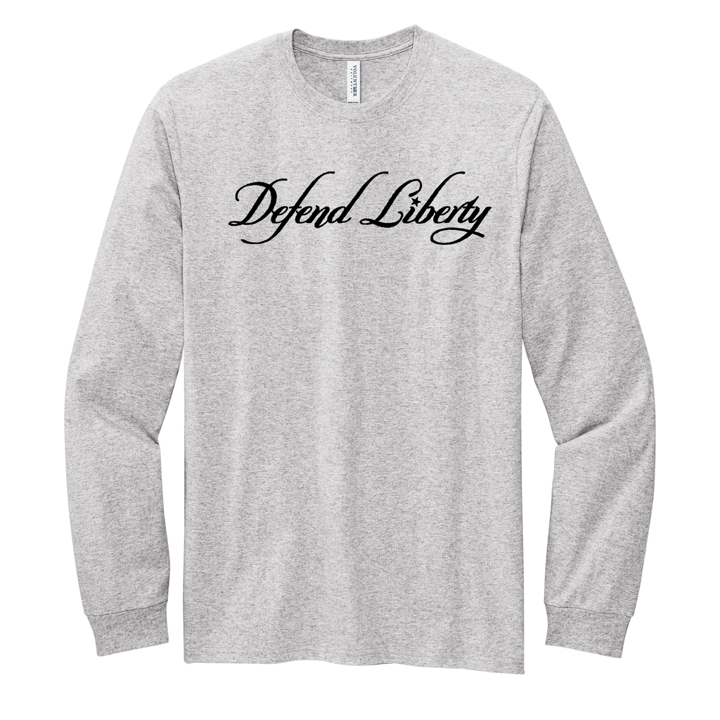 Classic Defend Liberty Unisex Long Sleeve Shirt