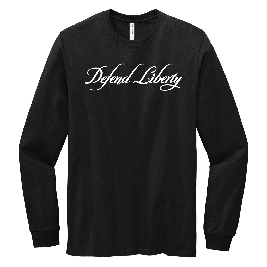 Classic Defend Liberty Unisex Long Sleeve Shirt