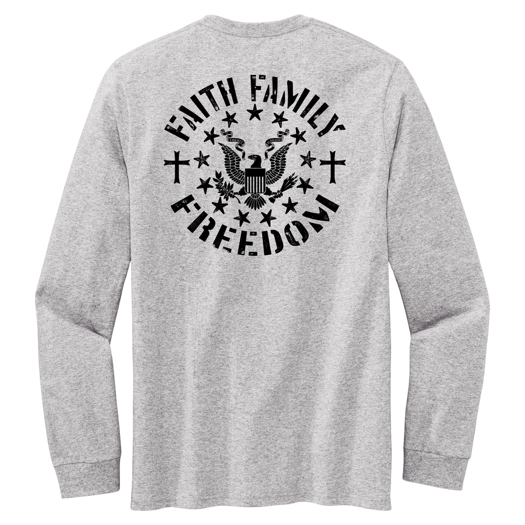 Faith Family Freedom Unisex Long Sleeve Shirt