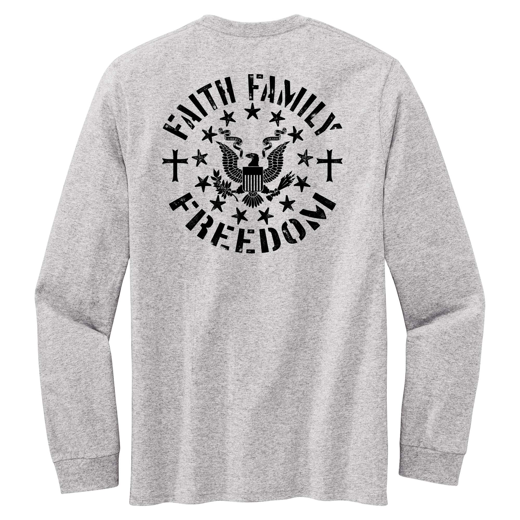 Faith Family Freedom Unisex Long Sleeve Shirt